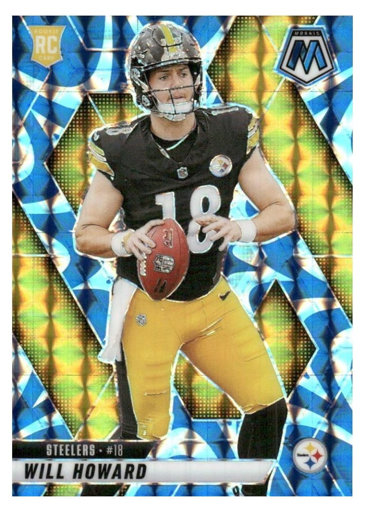 2025 Panini Mosaic Base Set Will Howard #318 card