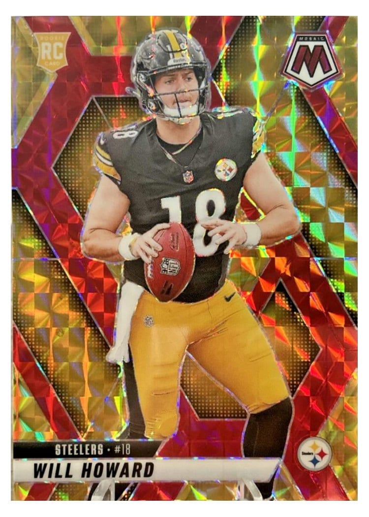 2025 Panini Mosaic Base Set Will Howard #318 card