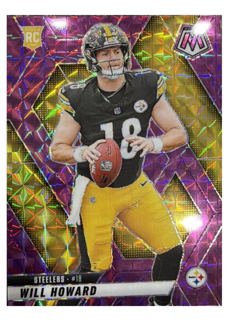 2025 Panini Mosaic Base Set Will Howard #318 card