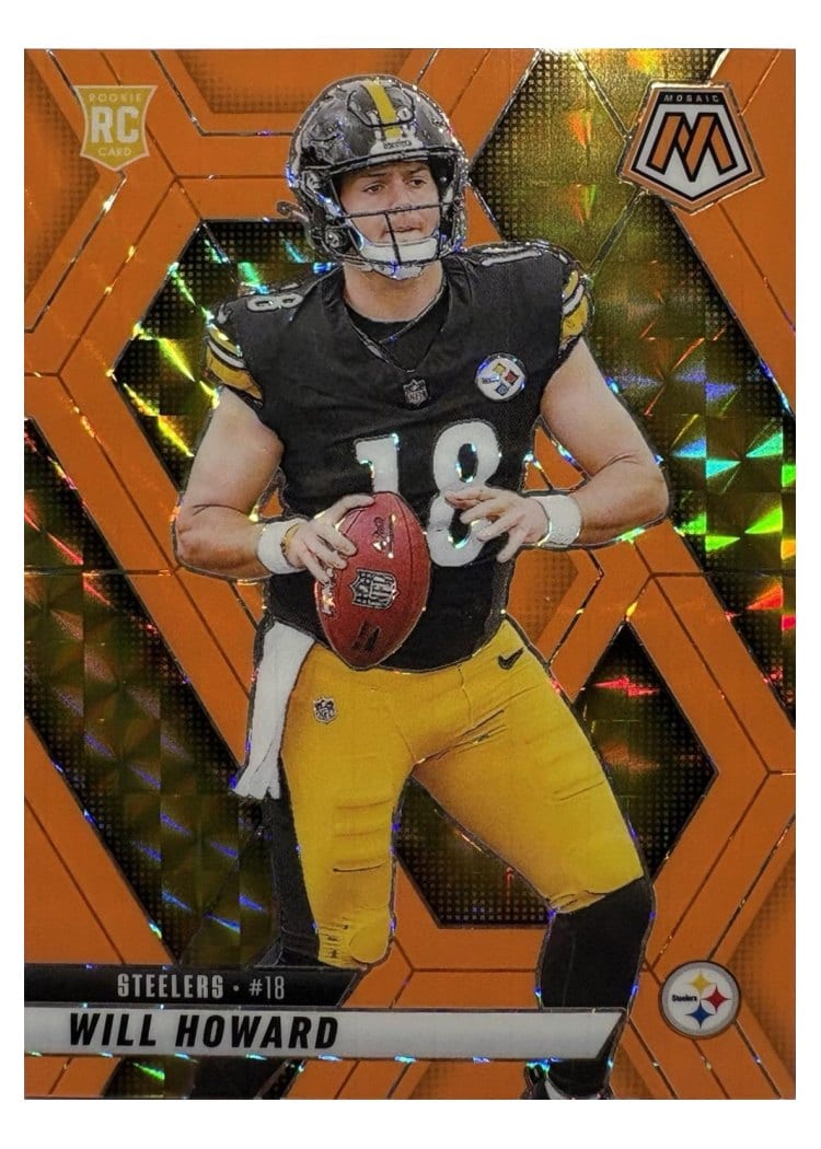 2025 Panini Mosaic Base Set Will Howard #318 card