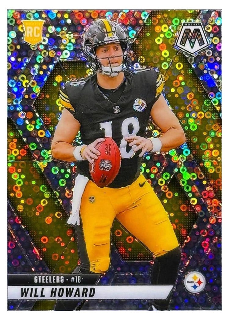 2025 Panini Mosaic Base Set Will Howard #318 card