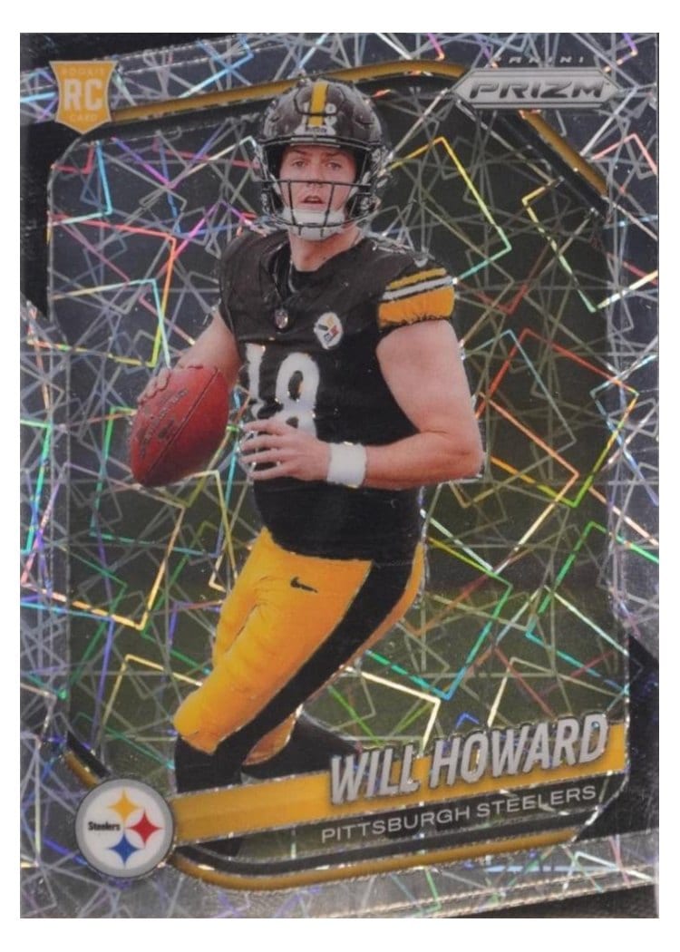 2025 Panini Prizm Base Set Will Howard #367 card