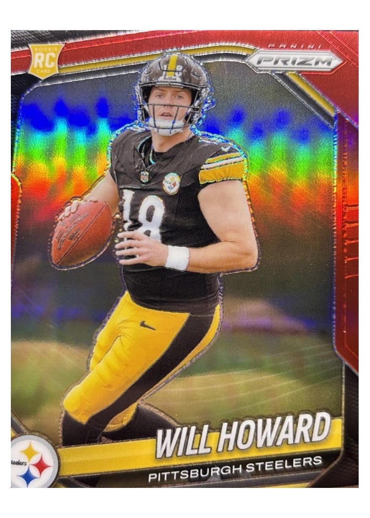 2025 Panini Prizm Base Set Will Howard #367 card