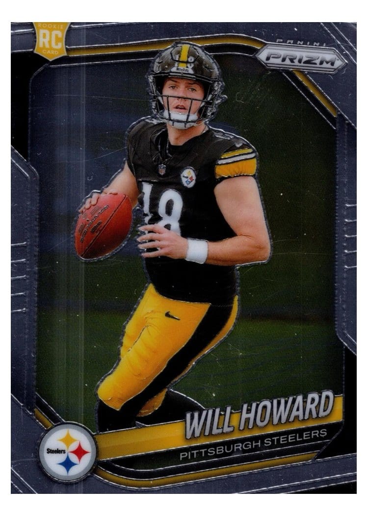 2025 Panini Prizm Base Set Will Howard #367 card