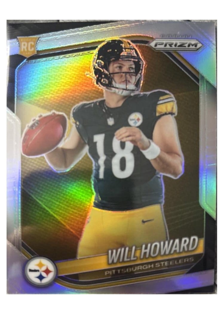 2025 Panini Prizm Base Set Will Howard #435 card