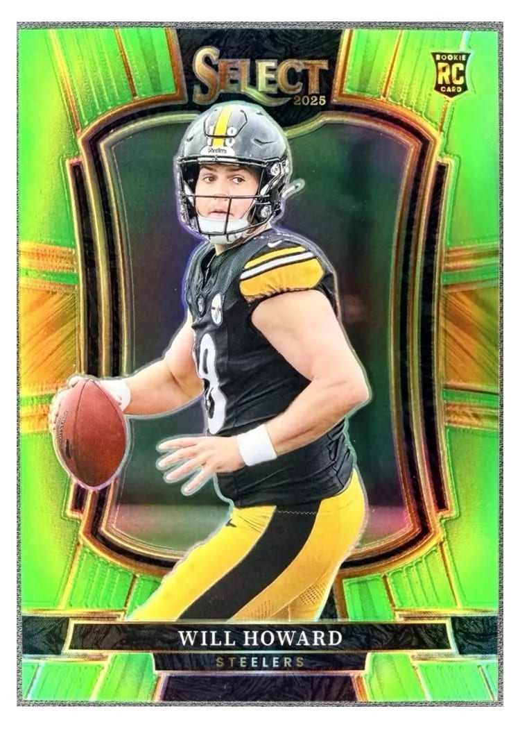 2025 Panini Select Base Set Will Howard #152 card