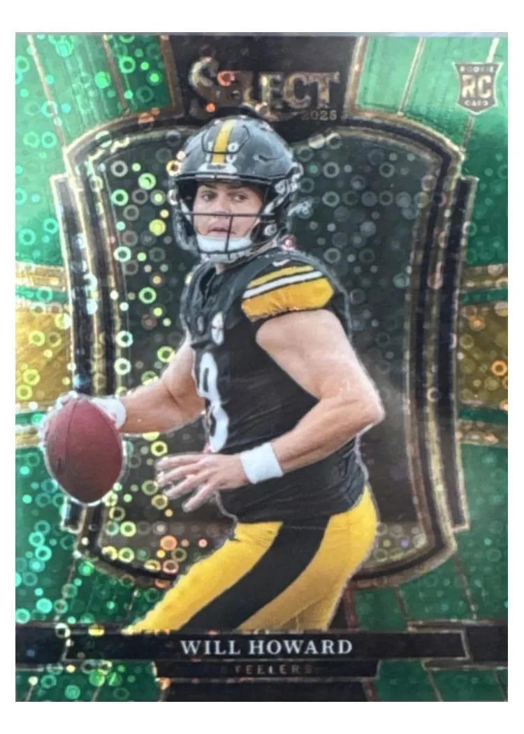 2025 Panini Select Base Set Will Howard #152 card