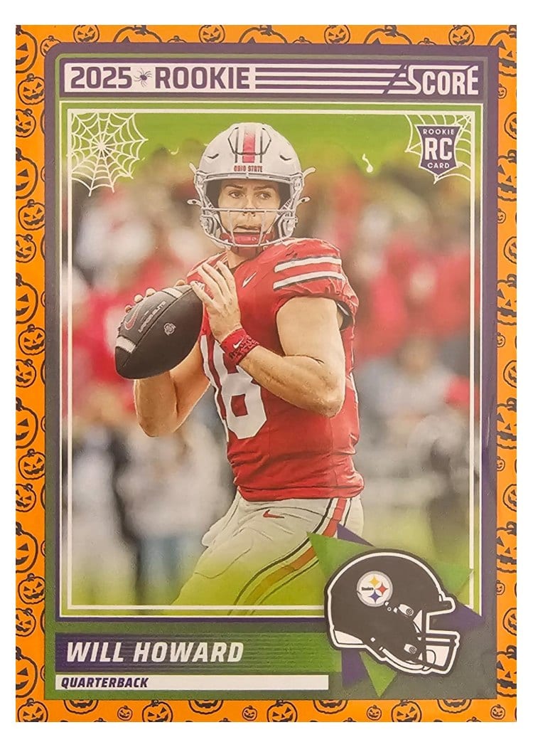 2025 Score-A-Treat Base Rookies Pumpkin Will Howard #3 card