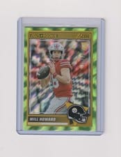 2025 Score Rookies Will Howard #3 card