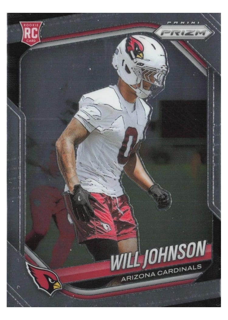 2025 Panini Prizm Base Set Will Johnson #370 card