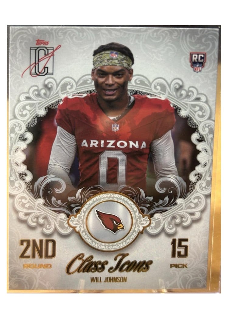 2025 Topps Signature Class Class Icons Will Johnson #CI-21 card