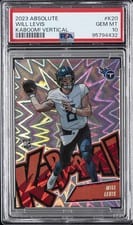 2023 Panini Absolute Kaboom - Vertical Will Levis #K20 card