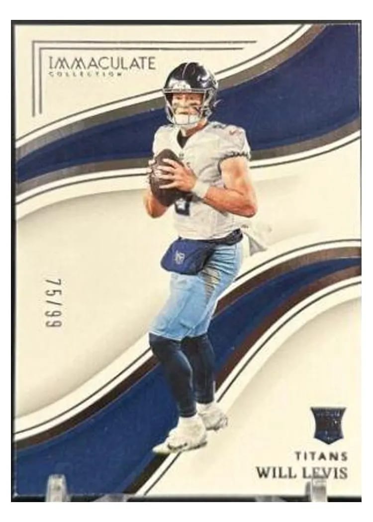 2023 Panini Immaculate Will Levis #30 card