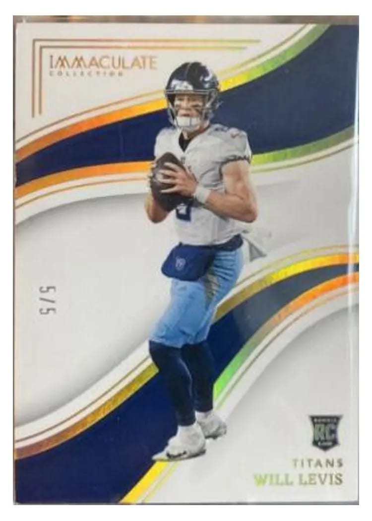 2023 Panini Immaculate Will Levis #30 card