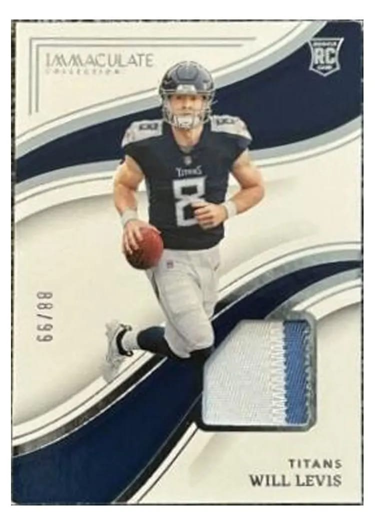 2023 Panini Immaculate Will Levis #97 card