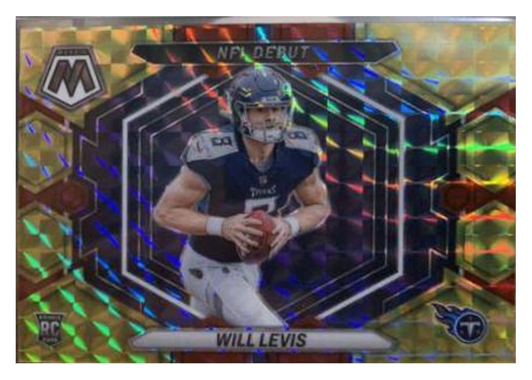 2023 Panini Mosaic Base Set Will Levis #377 card