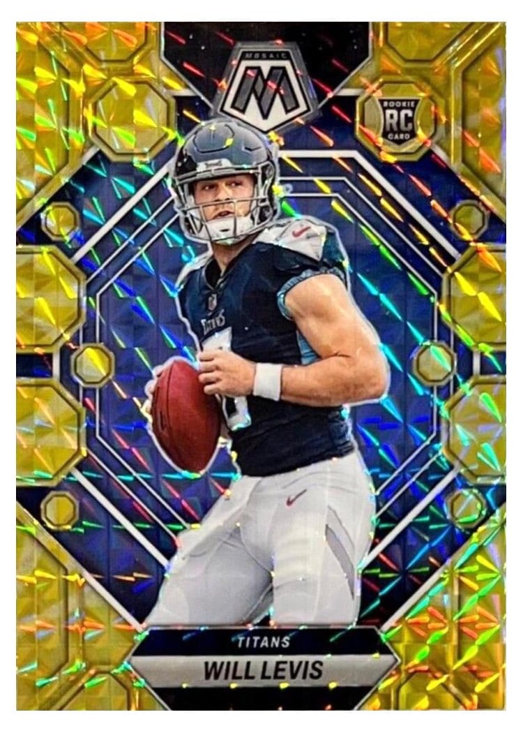 2023 Panini Mosaic Base Set Will Levis #377 card