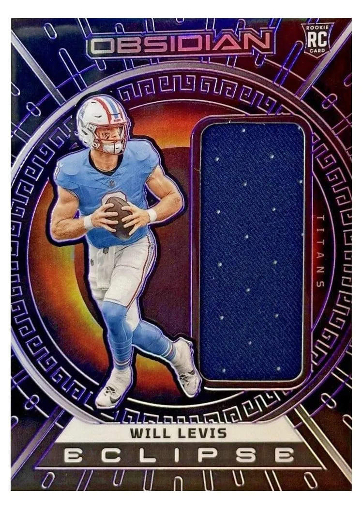 2023 Panini Obsidian Eclipse Will Levis #ECL-WLE card