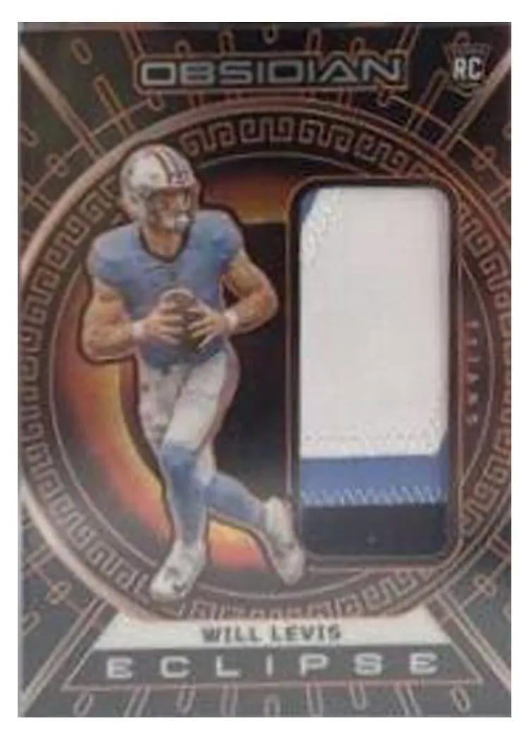 2023 Panini Obsidian Eclipse Will Levis #ECL-WLE card