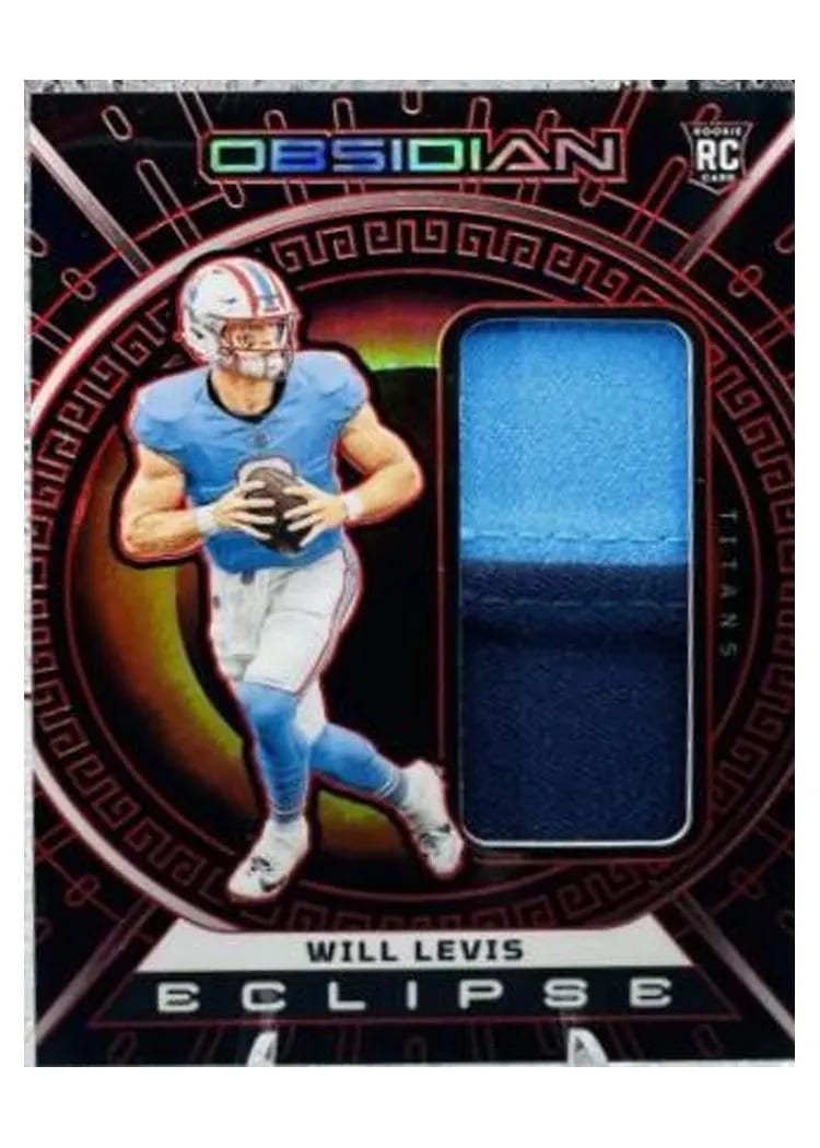 2023 Panini Obsidian Eclipse Will Levis #ECL-WLE card