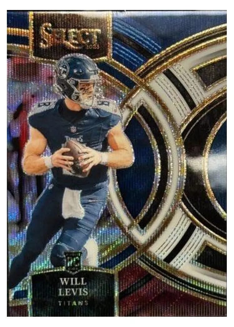 2023 Panini Select Base Set Will Levis Tri-Color Prizm #148 card