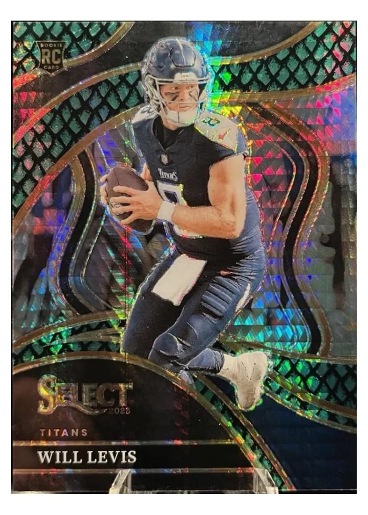2023 Panini Select Base Set Will Levis Green #206 card