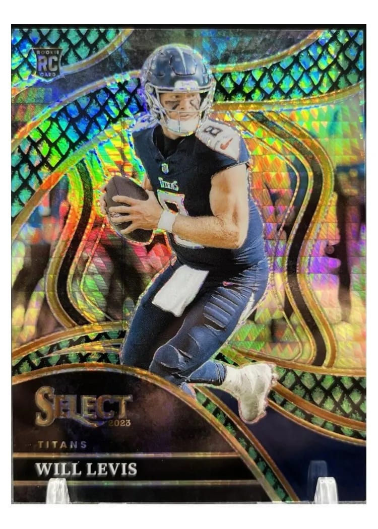2023 Panini Select Base Set Will Levis Snakeskin Prizm #206 card