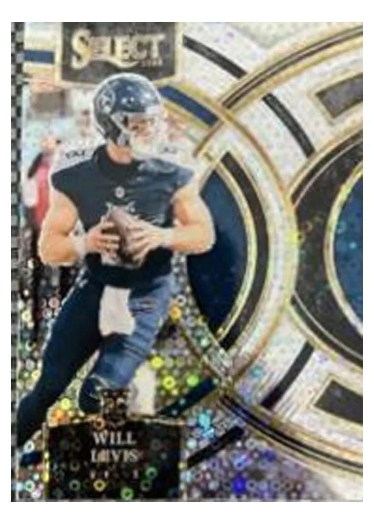 2023 Panini Select Base Set Will Levis Disco Prizm #96 card