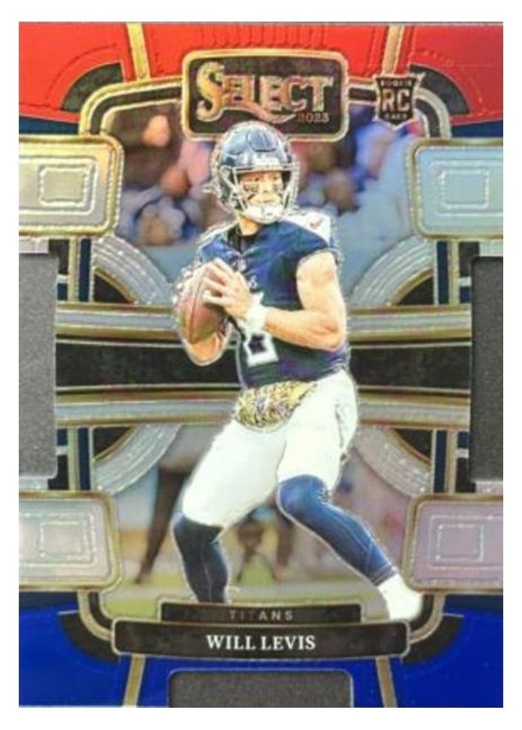 2023 Panini Select Base Set Will Levis #96 card
