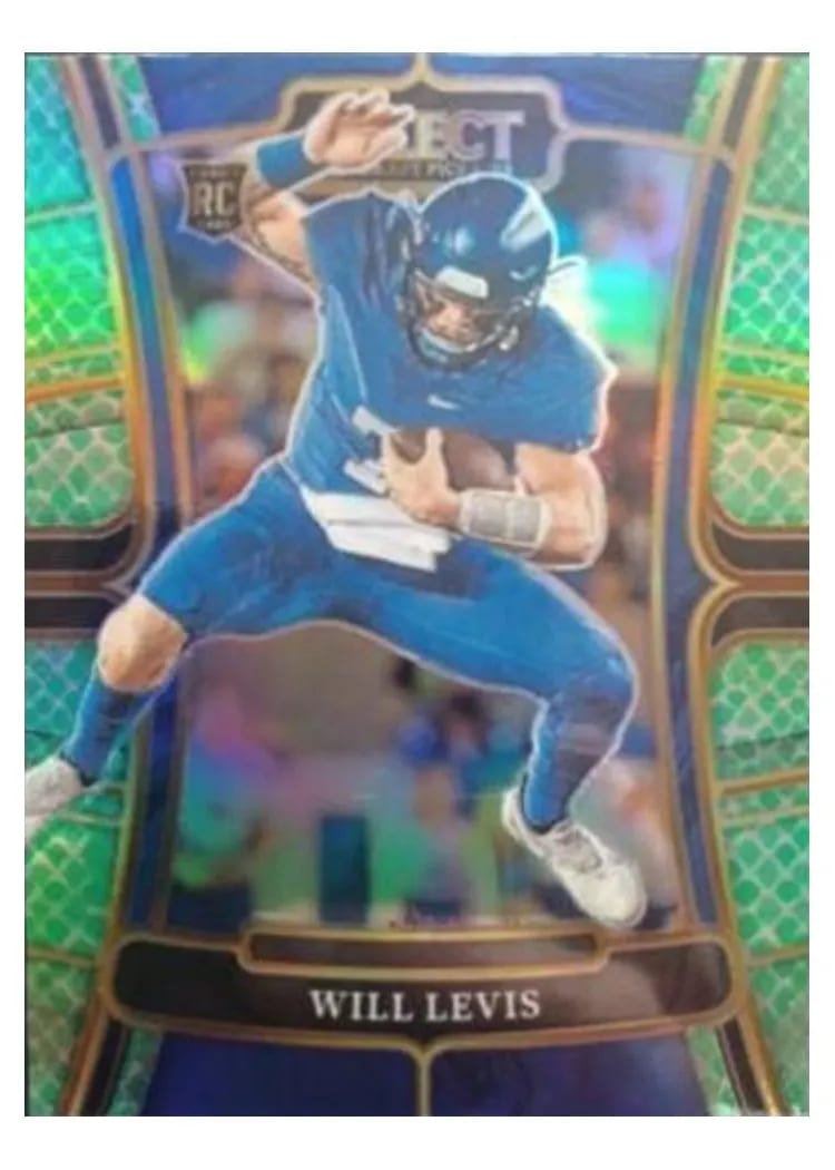 2023 Panini Select Draft Picks Base Set Will Levis #3 card