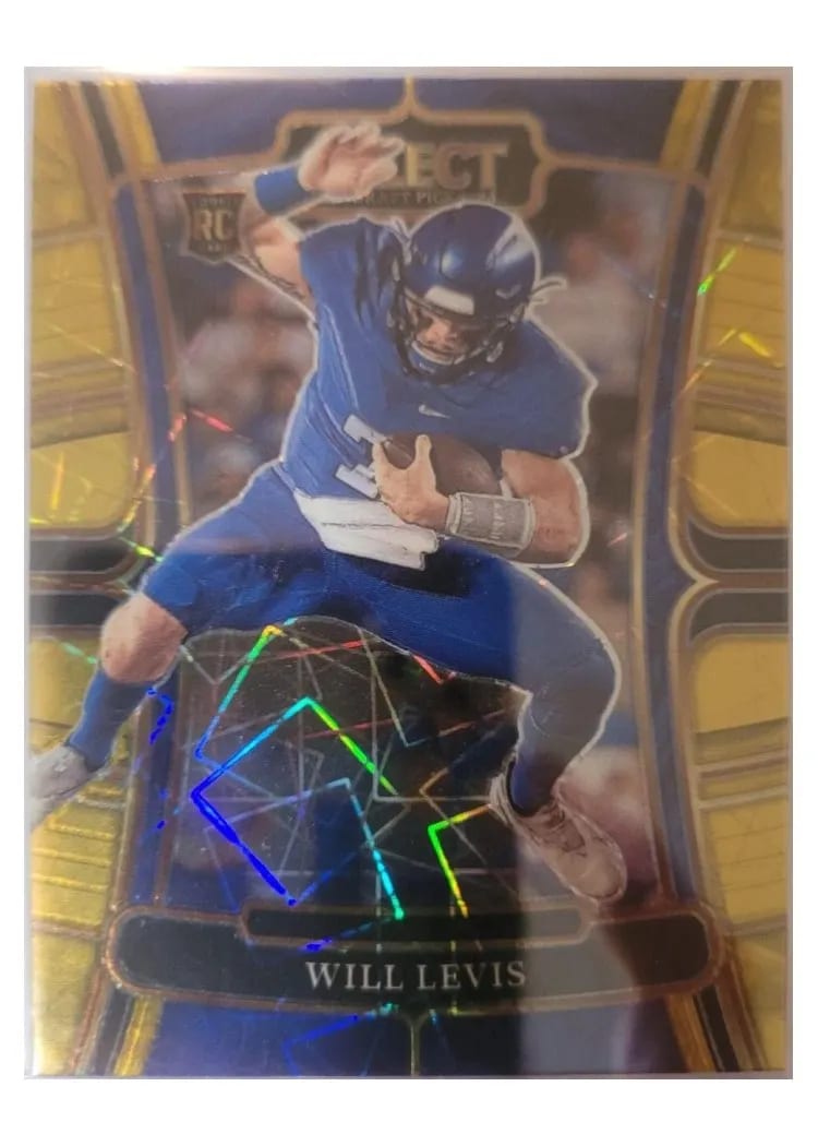 2023 Panini Select Draft Picks Base Set Will Levis #3 card