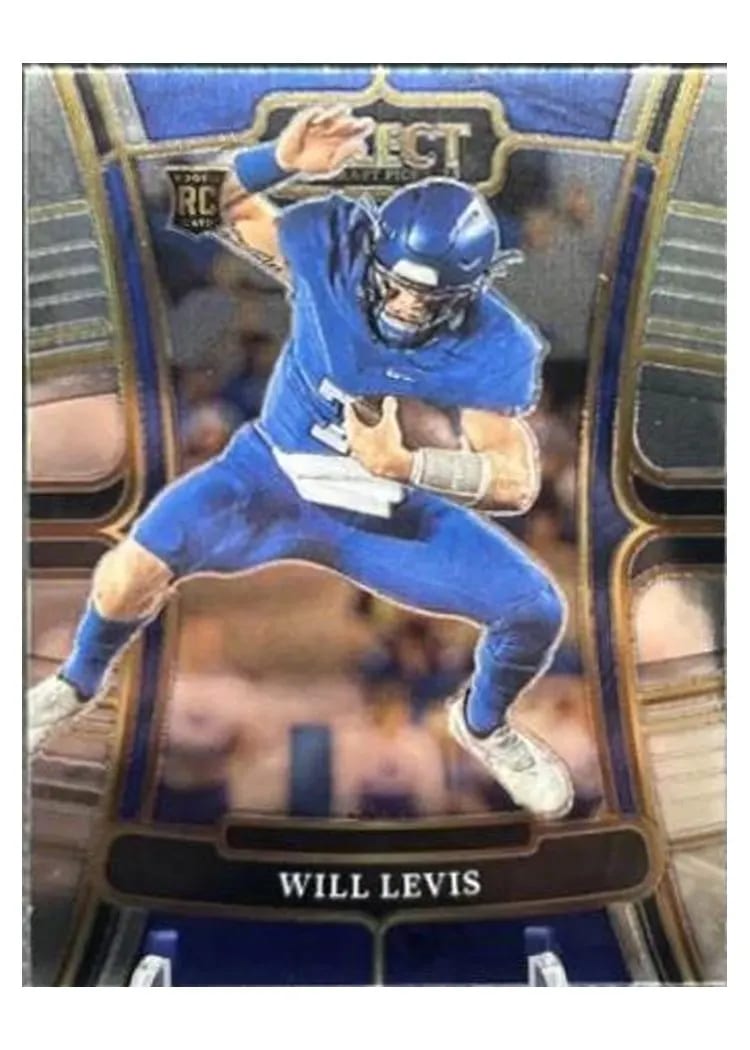 2023 Panini Select Draft Picks Base Set Will Levis #3 card