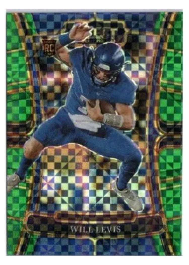 2023 Panini Select Draft Picks Base Set Will Levis #3 card