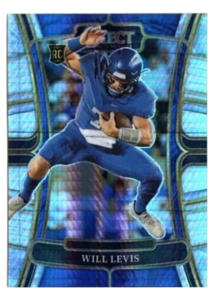 2023 Panini Select Draft Picks Base Set Will Levis #3 card