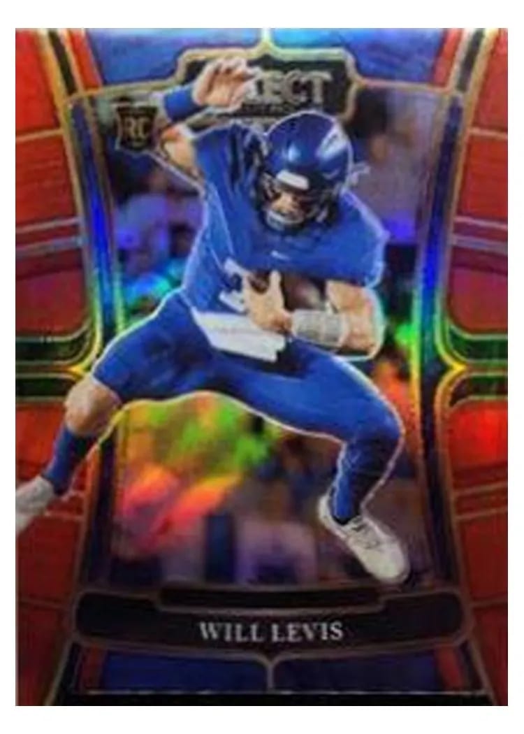 2023 Panini Select Draft Picks Base Set Will Levis #3 card