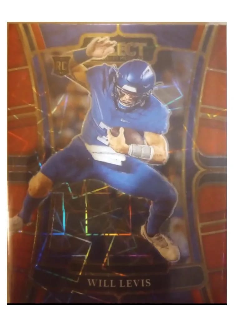 2023 Panini Select Draft Picks Base Set Will Levis #3 card