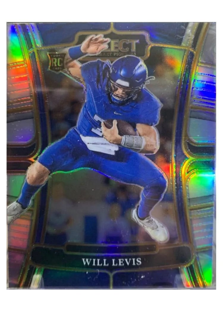 2023 Panini Select Draft Picks Base Set Will Levis #3 card