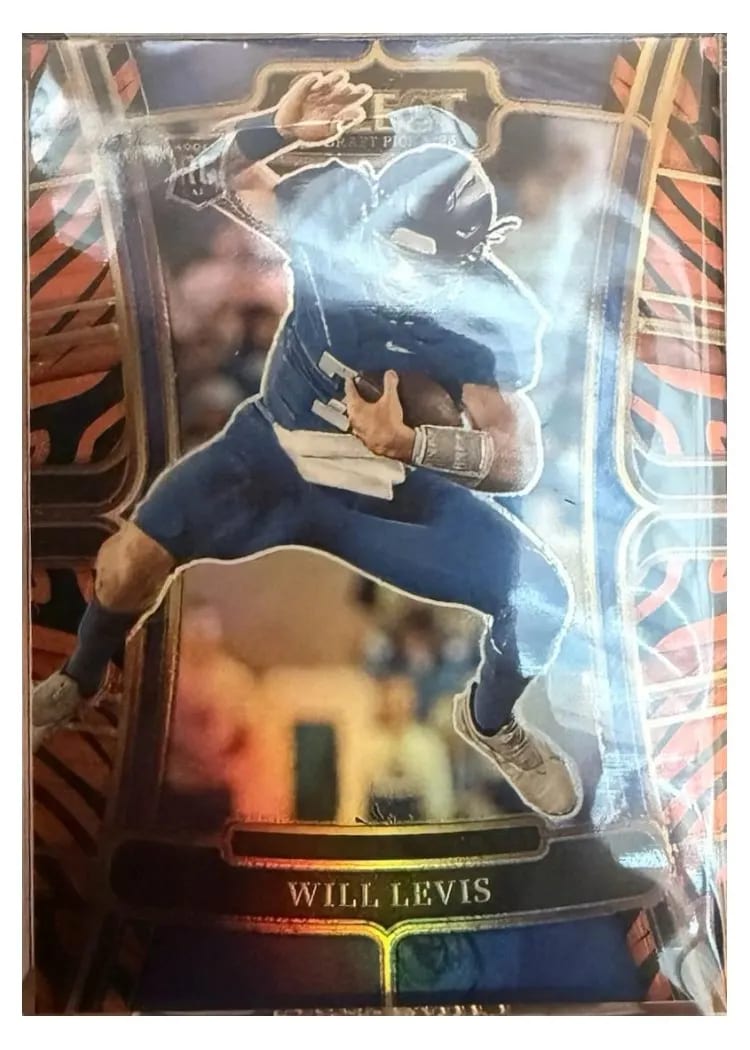 2023 Panini Select Draft Picks Base Set Will Levis #3 card