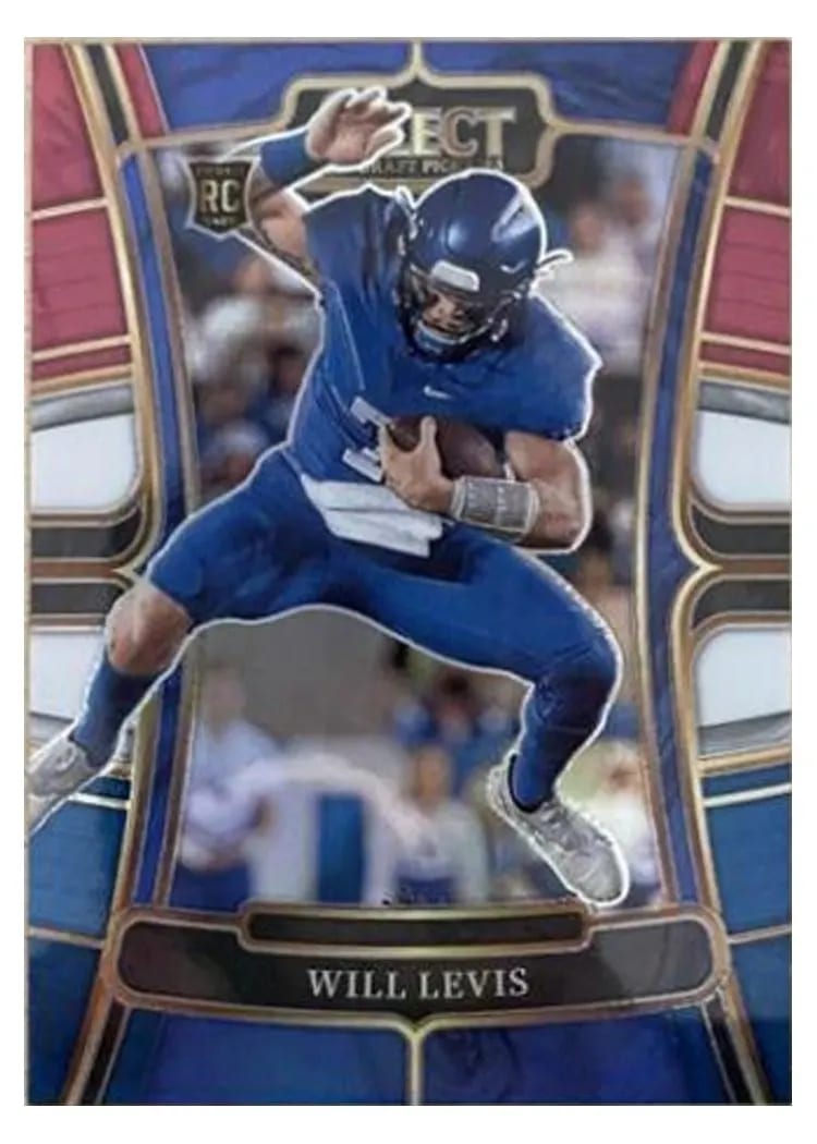 2023 Panini Select Draft Picks Base Set Will Levis #3 card