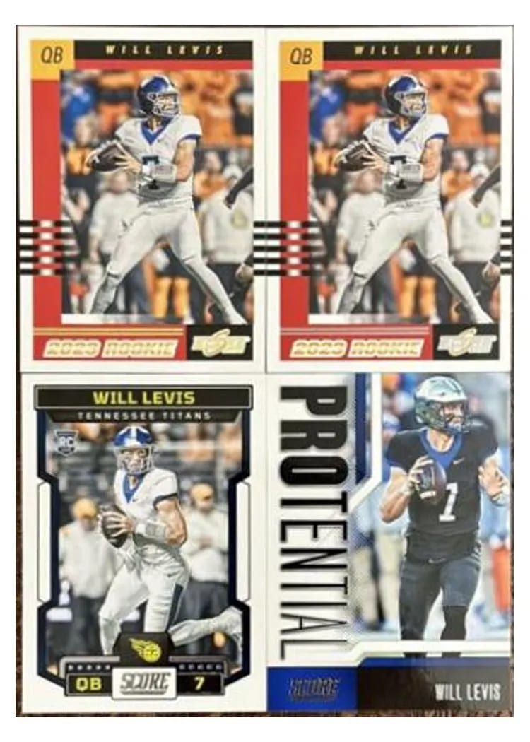2023 Score Protential Will Levis #3 card
