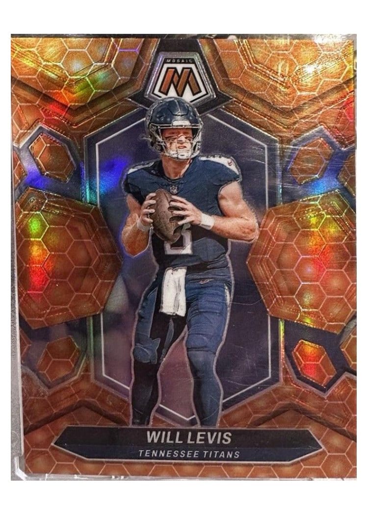 2024 Panini Mosaic Base Set Will Levis Honeycomb #211 card