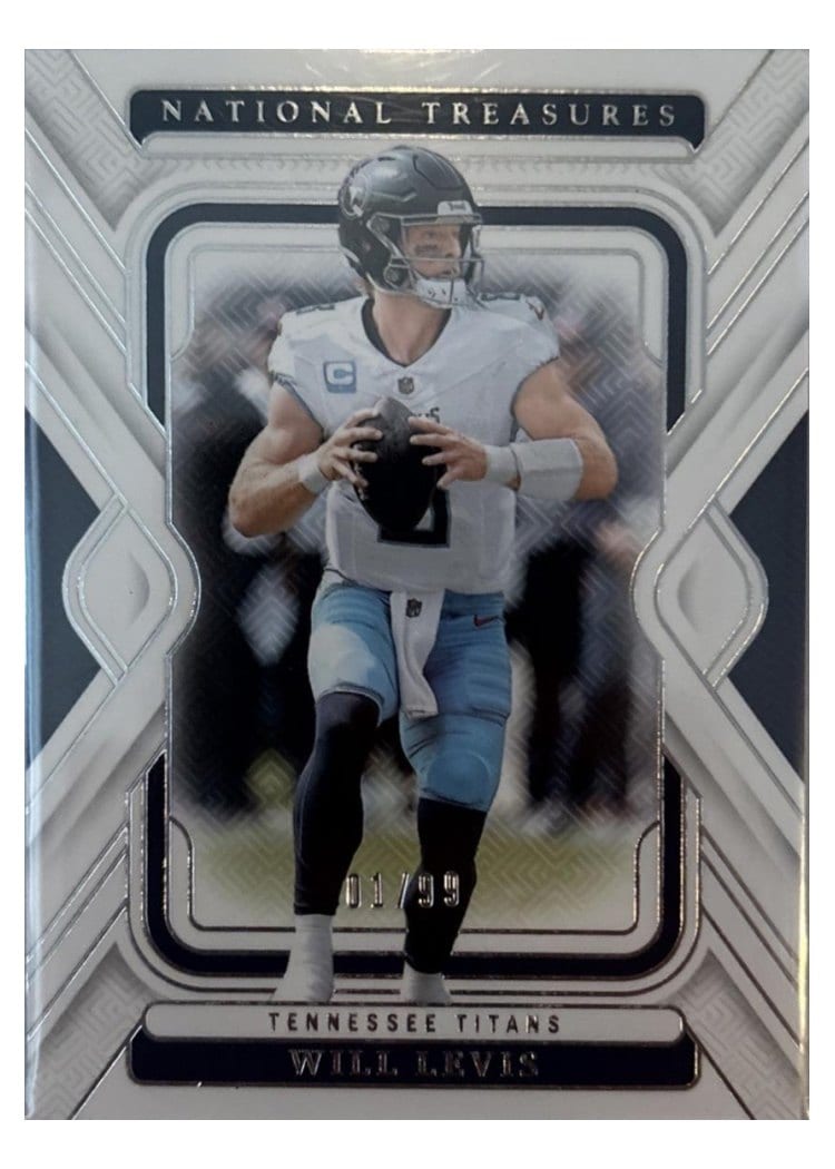 2024 Panini National Treasures Base Set Will Levis #95 card