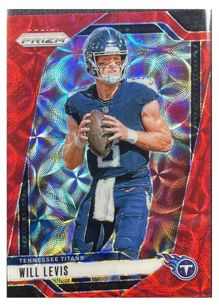 2024 Panini Prizm Base Set Will Levis Choice Red #277 card
