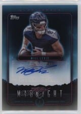 2024 Topps Midnight Stroke of Midnight Autographs Will Levis #SMA-WL card