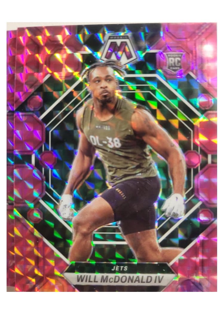2023 Panini Mosaic Base Set Will McDonald IV #378 card