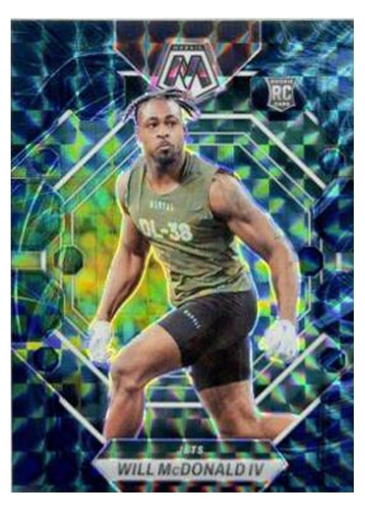 2023 Panini Mosaic Base Set Will McDonald IV Genesis #378 card