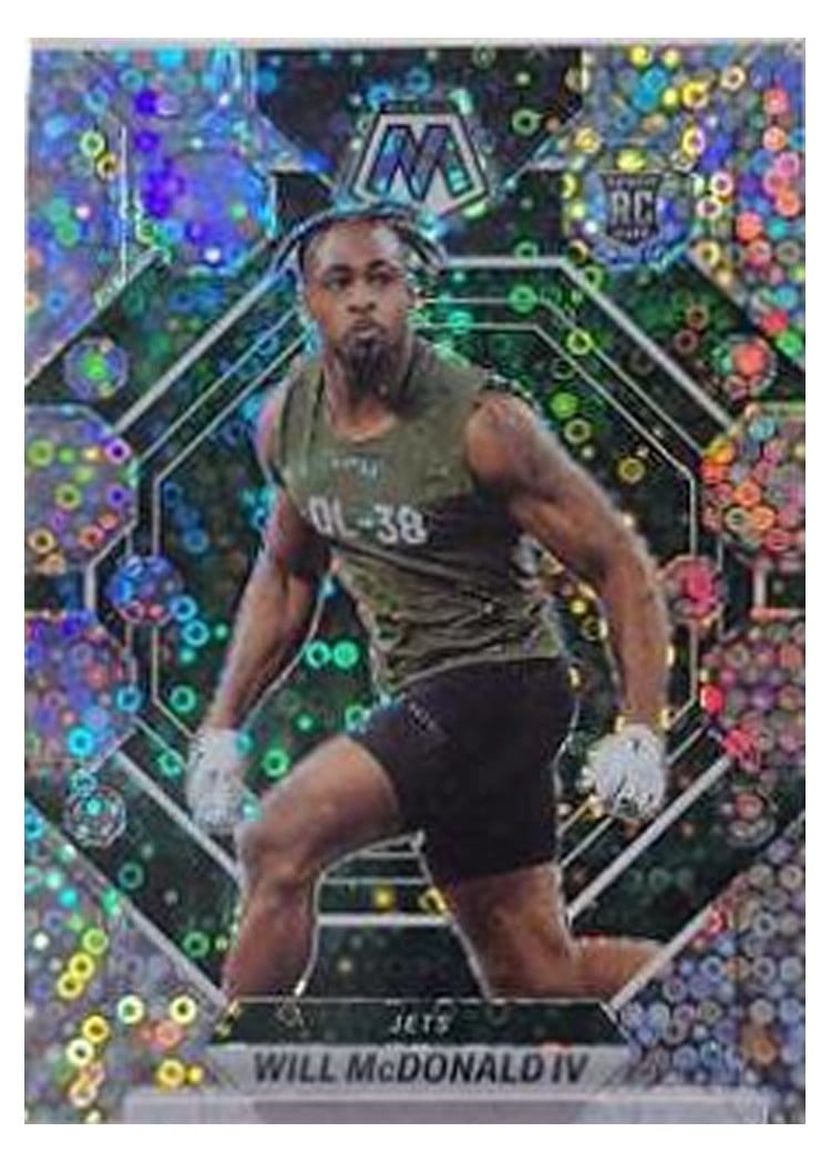 2023 Panini Mosaic Base Set Will McDonald IV No Huddle Silver #378 card