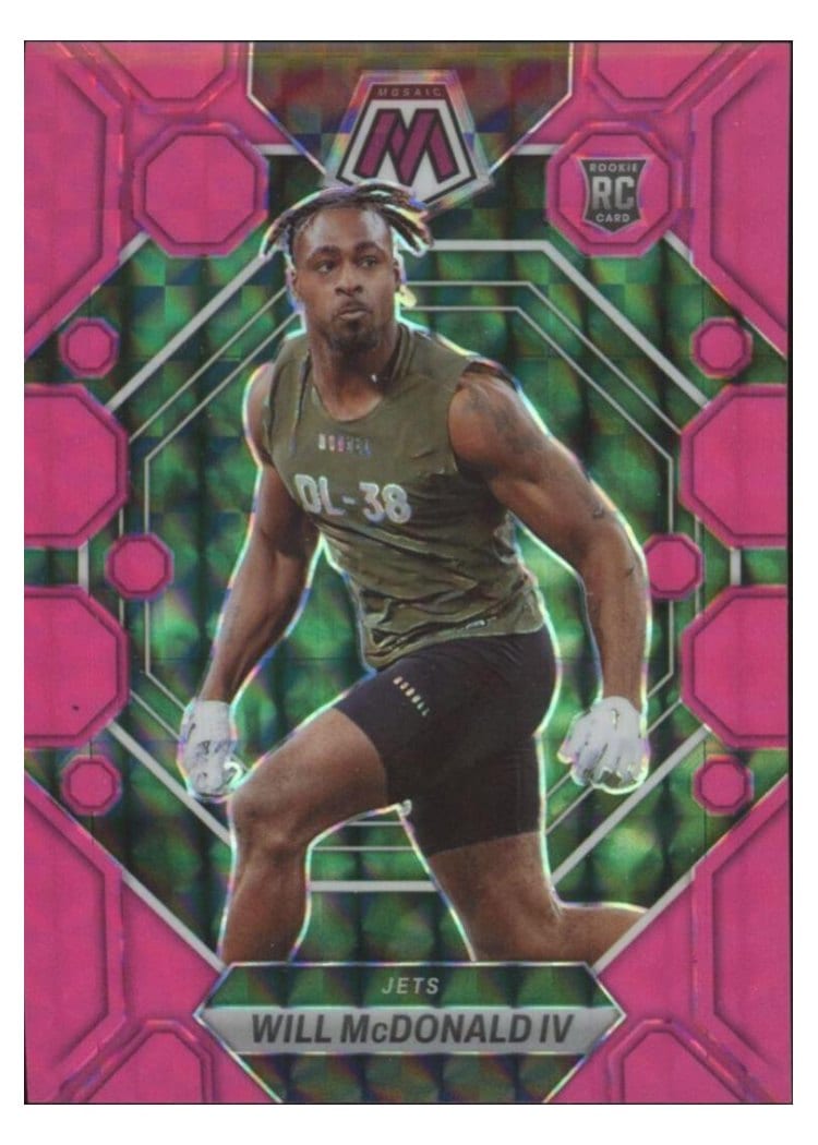 2023 Panini Mosaic Base Set Will McDonald IV #378 card