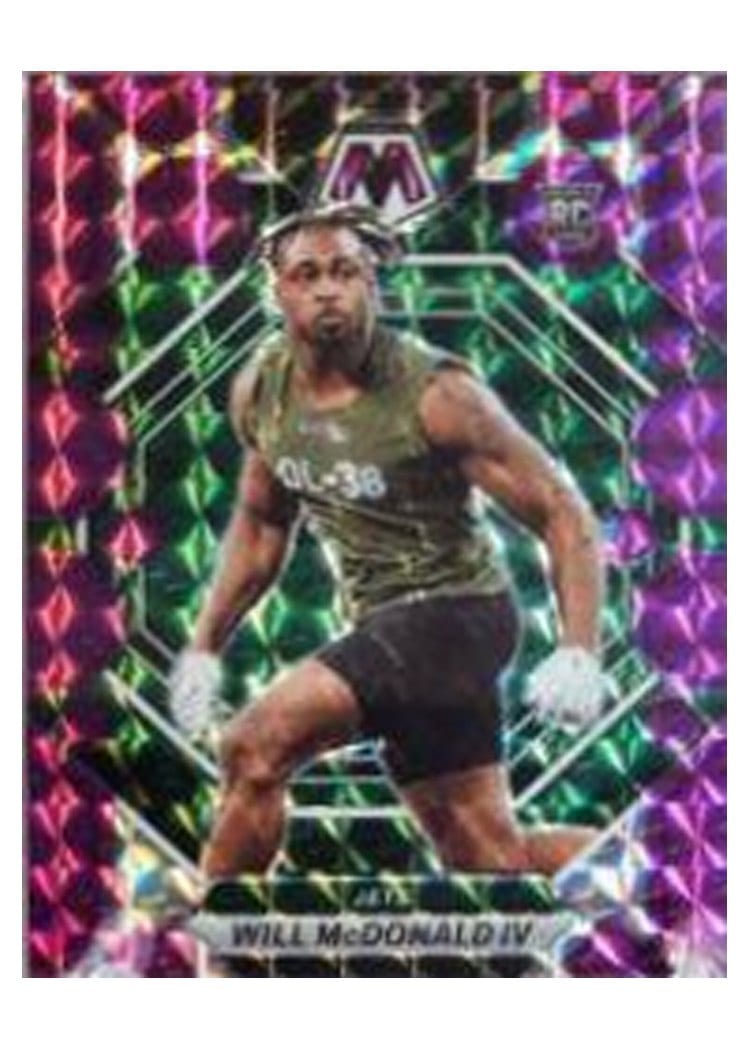 2023 Panini Mosaic Base Set Will McDonald IV #378 card