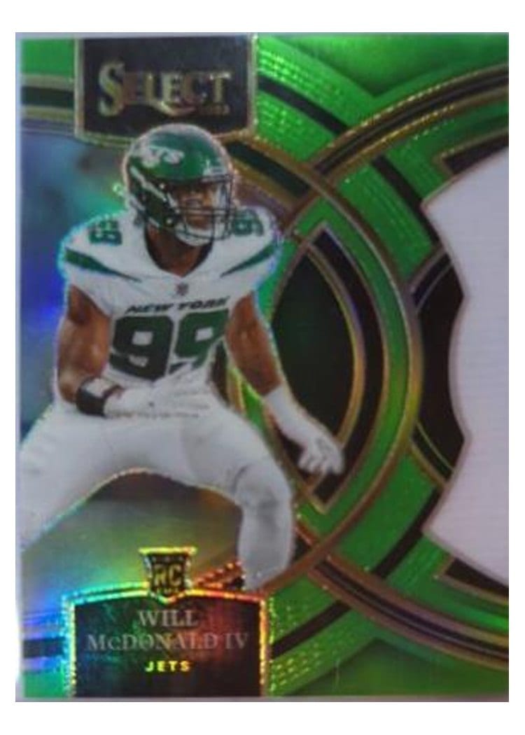 2023 Panini Select Base Set Will McDonald IV Neon Green Prizm #192 card